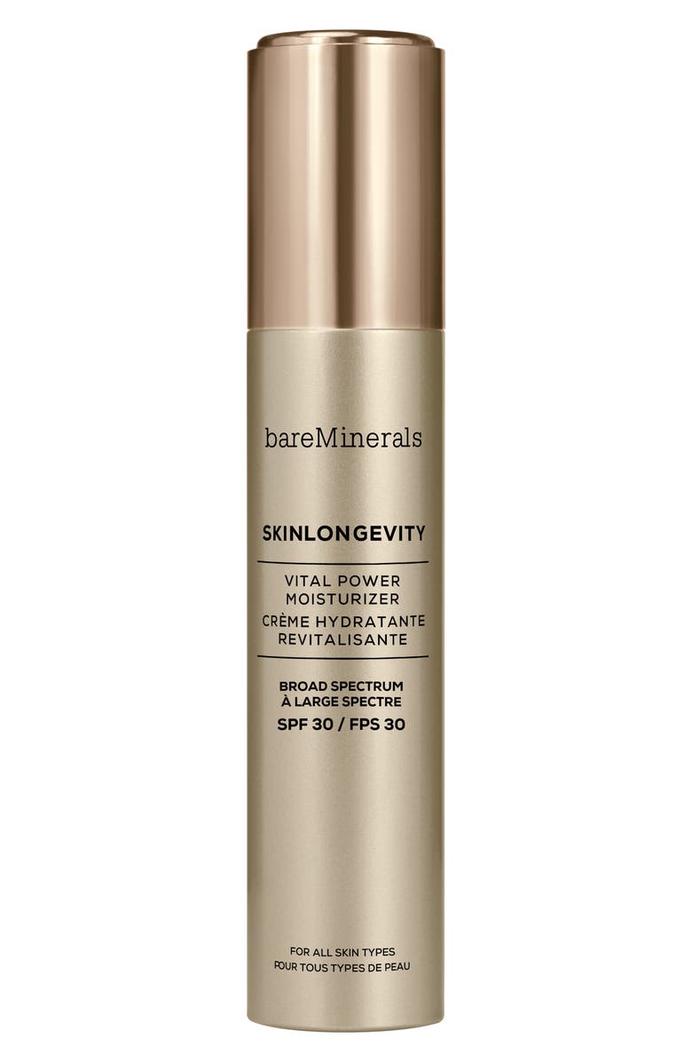bareMinerals<sup>®</sup> Skinlongevity<sup>®</sup> Vital Power Moisturizer SPF 30, Main, color,