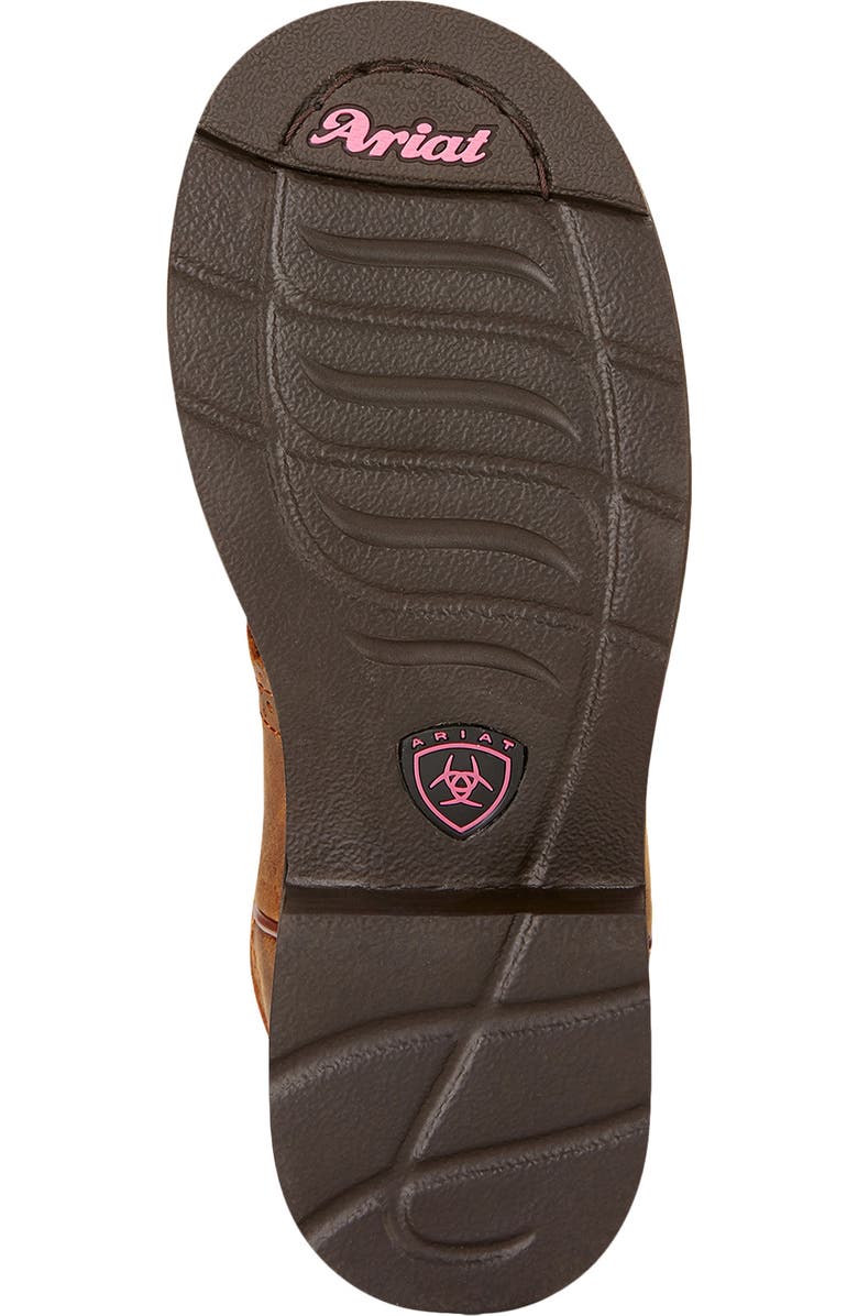 Ariat Kids' Fatbaby Western Boot, Alternate, color, Powder Brown