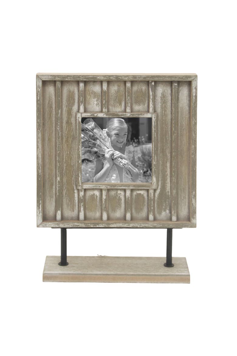 5x5 Photo Frame with Base, Main, color, Gray