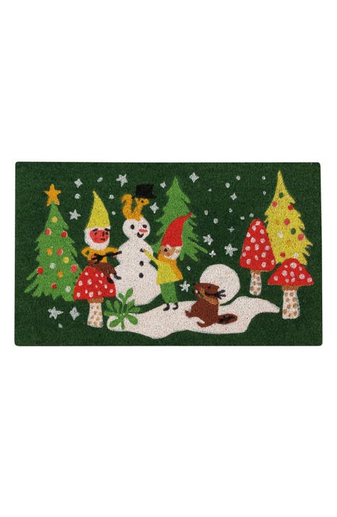 Gnome for the Holidays Doormat