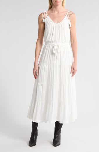 Wellsley Tie Strap Tiered Sundress