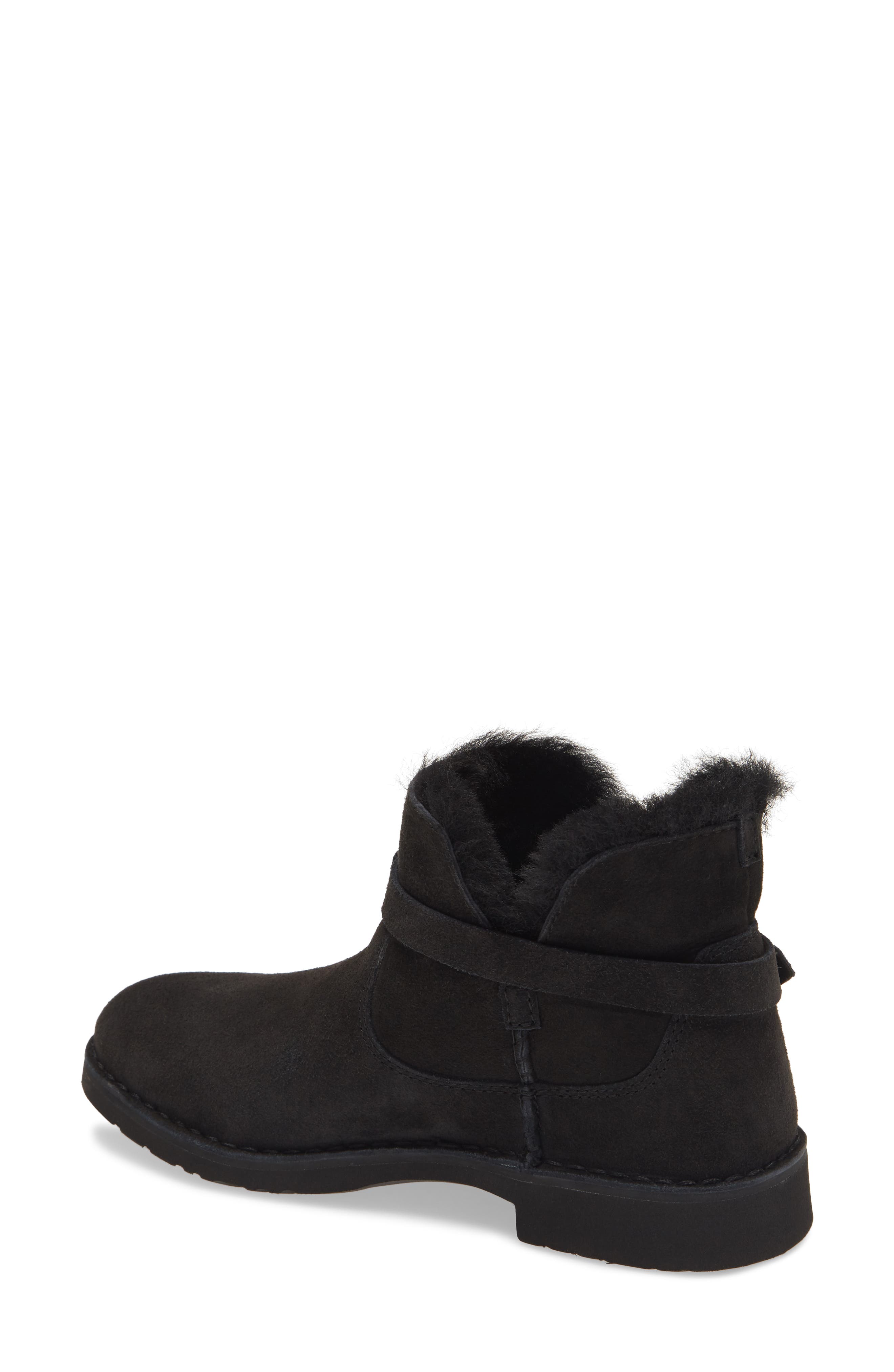 UGG<sup>®</sup> Elisa Genuine Shearling Bootie, Alternate, color, 