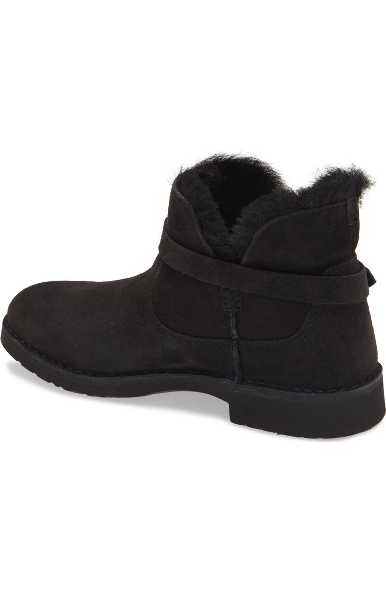 UGG<sup>®</sup> Elisa Genuine Shearling Bootie, Alternate, color,