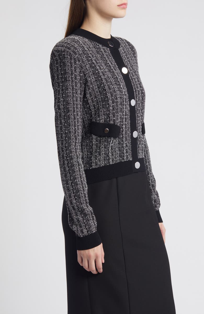 BOSS Feninza Cardigan, Alternate, color, Black