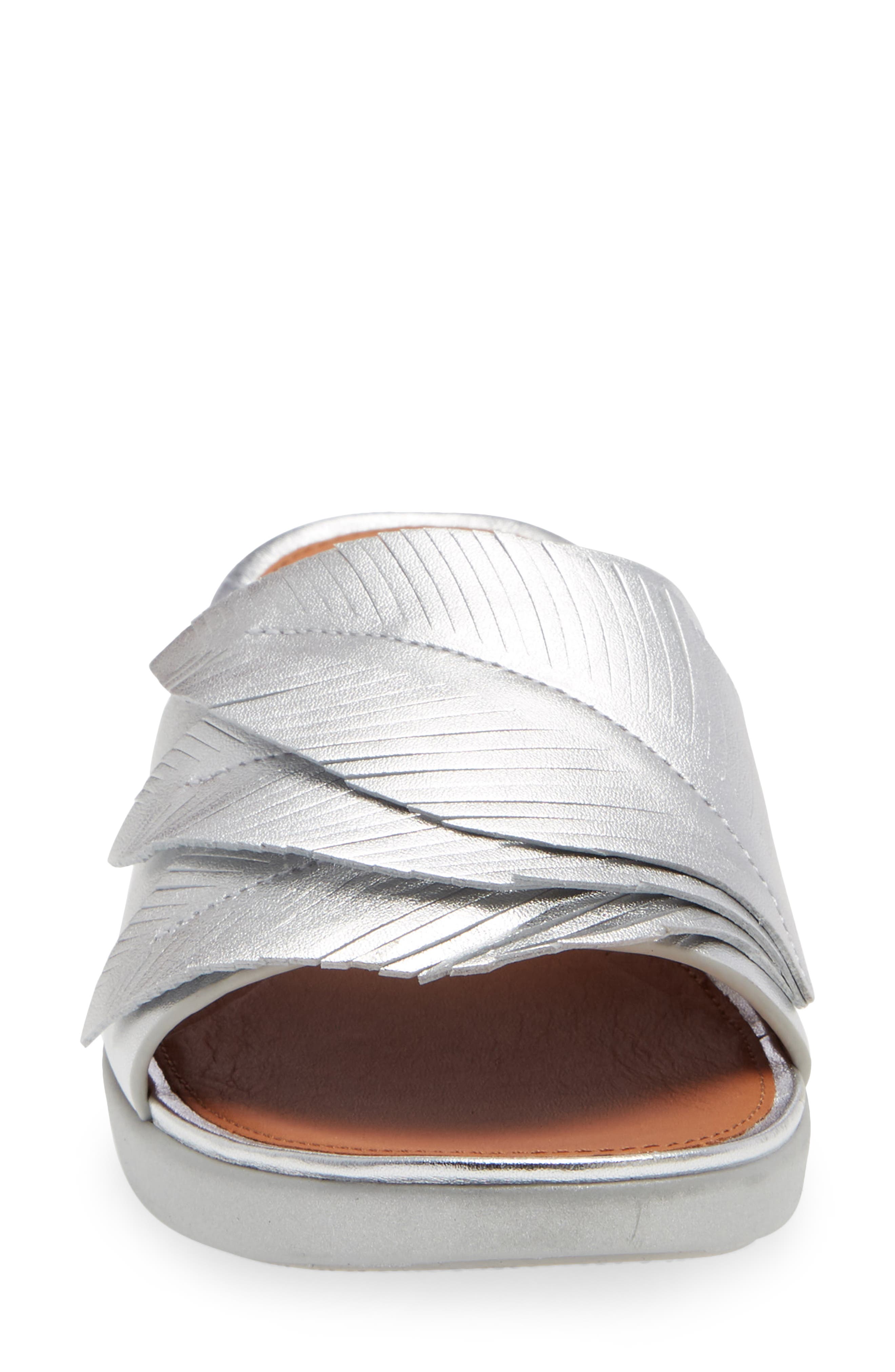 Sola Slide Sandal, Alternate, color, SILVER