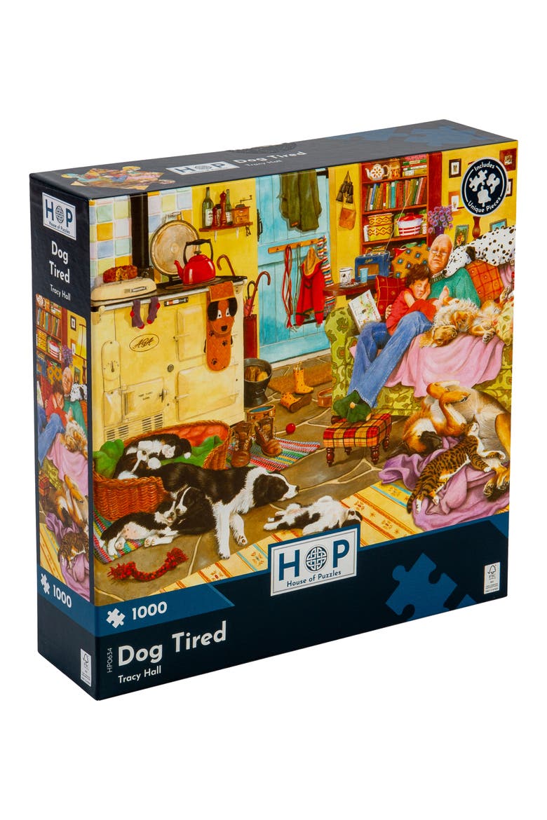 Dog Tired Whitby 1000-Piece Jigsaw Puzzle, Main, color, NONE