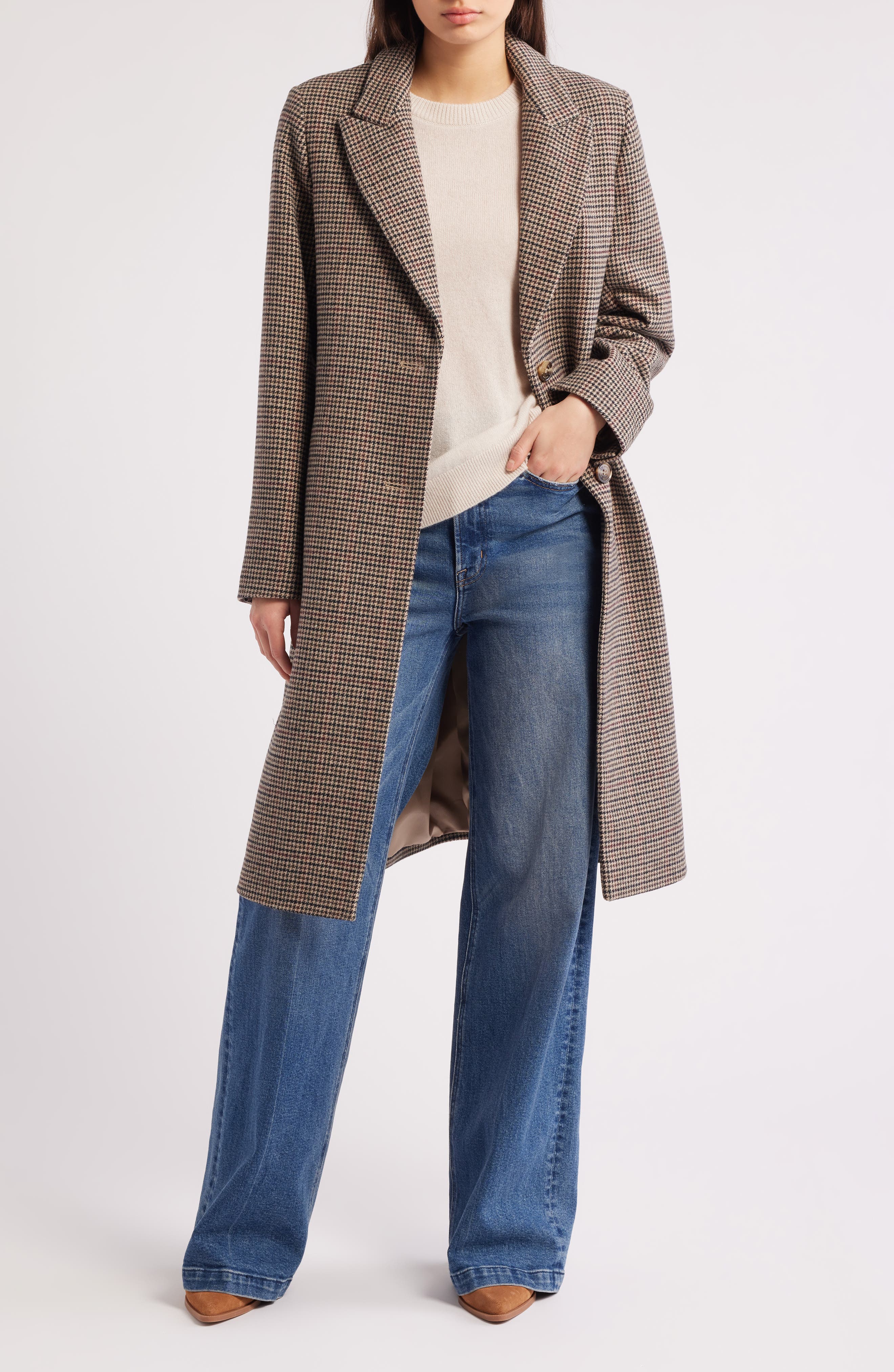 Houndstooth Coat