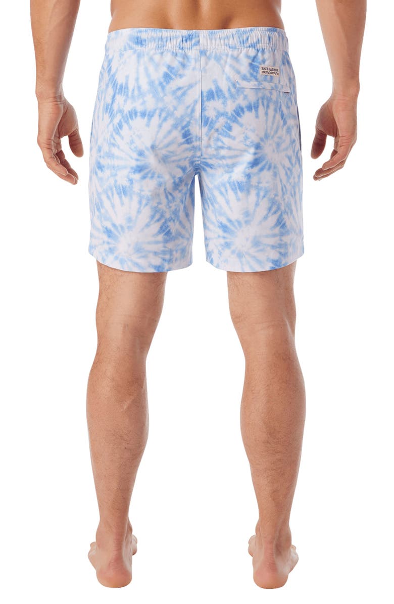 Fair Harbor Bayberry Water Repellent Swim Trunks, Alternate, color, Ocean