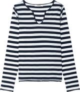 Zadig & Voltaire Tunisien Voltaire Stripe Top