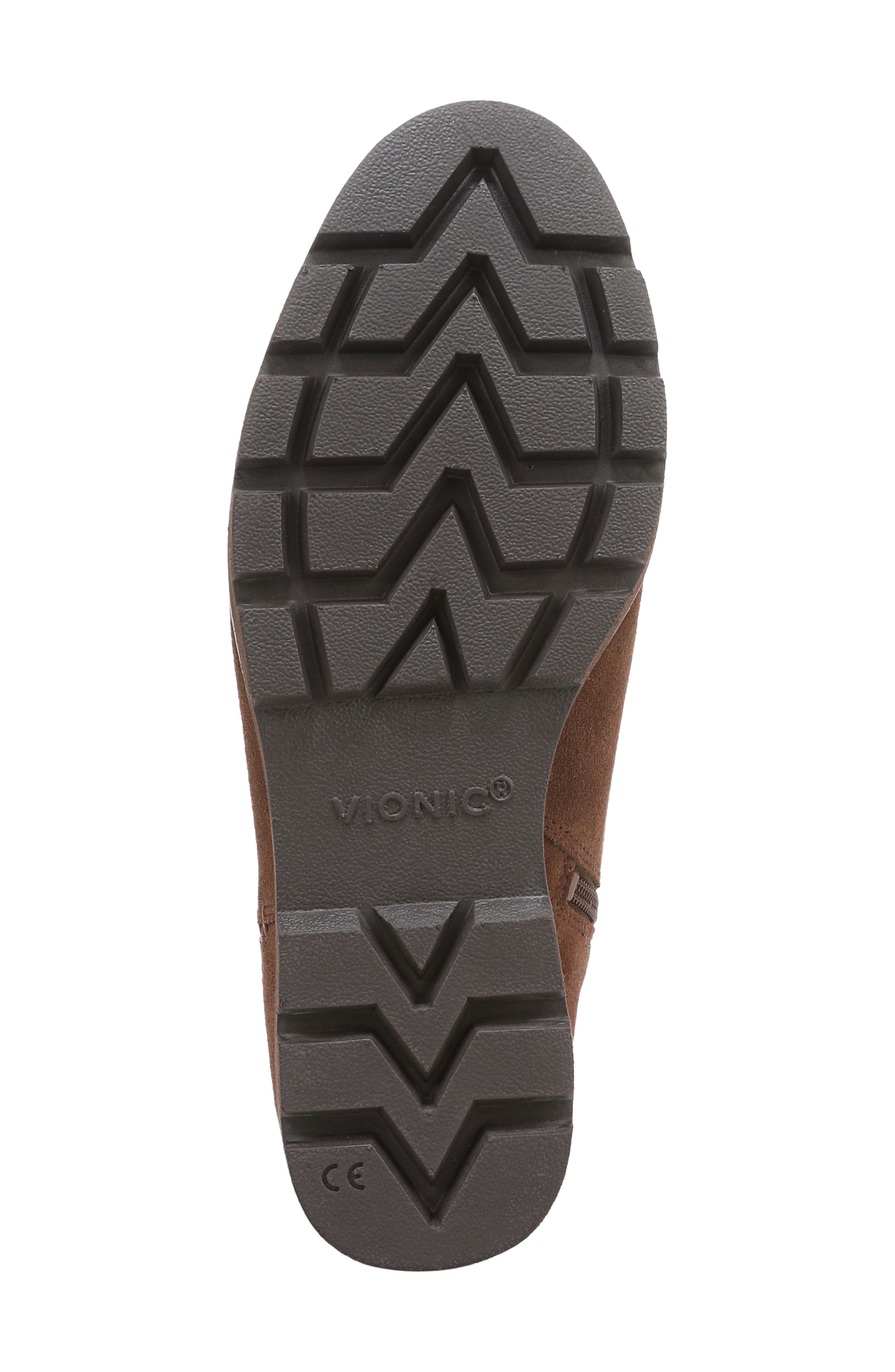 Vionic Ariana Platform Wedge Bootie, Alternate, color, Coffee