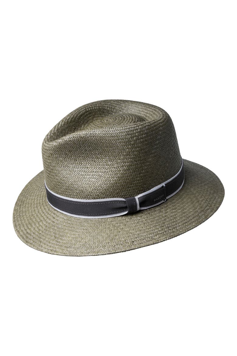 'Brooks' Panama Hat, Main, color, ASH GREY