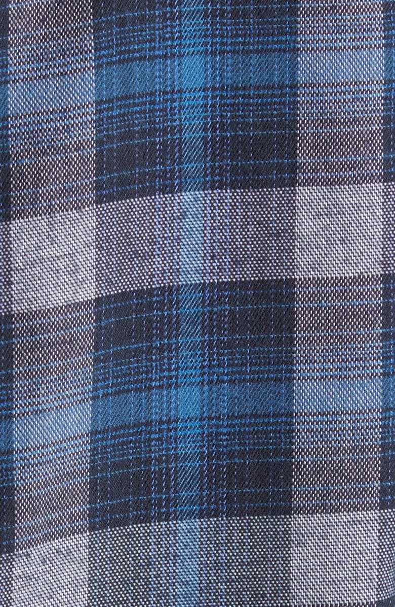 Tommy Bahama Canyon Beach Cozy Check Flannel Button-Up Shirt, Alternate, color, 