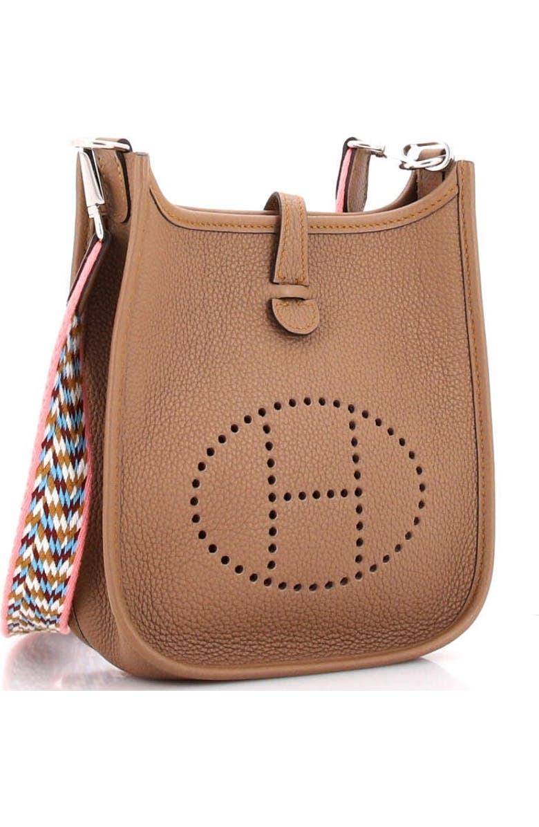 Pre-Owned Hermes Evelyne Bag Gen III Maurice TPM, Alternate, color, Beige De Weimar