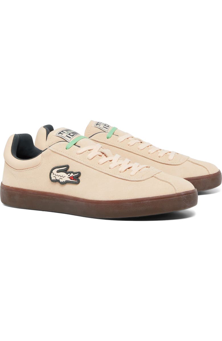 Lacoste Baseshot Sneaker, Alternate, color, Light Pink/ Dark Gum
