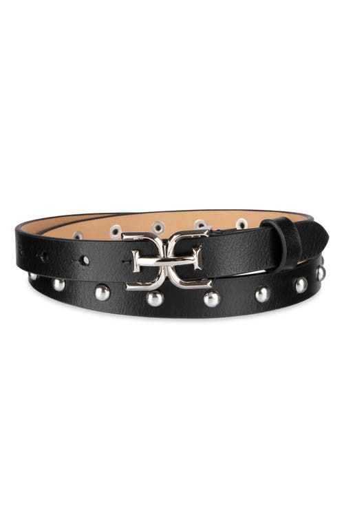 Sam Edelman Ee Studded Belt In Black