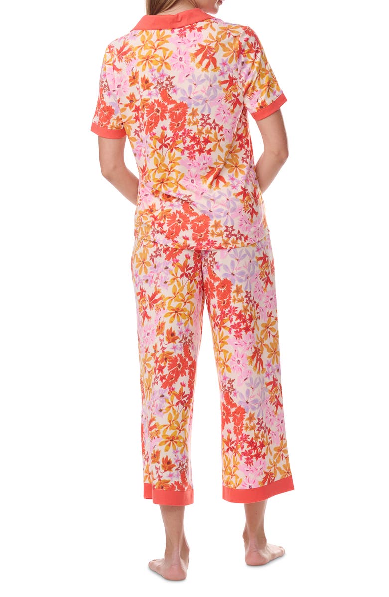 Splendid Notch Collar Pajamas, Alternate, color, Sunshine Multi Floral