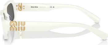 53mm Rectangular Sunglasses