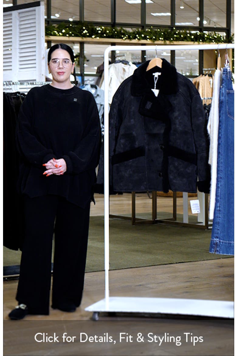 Oversize Faux Leather Coat video