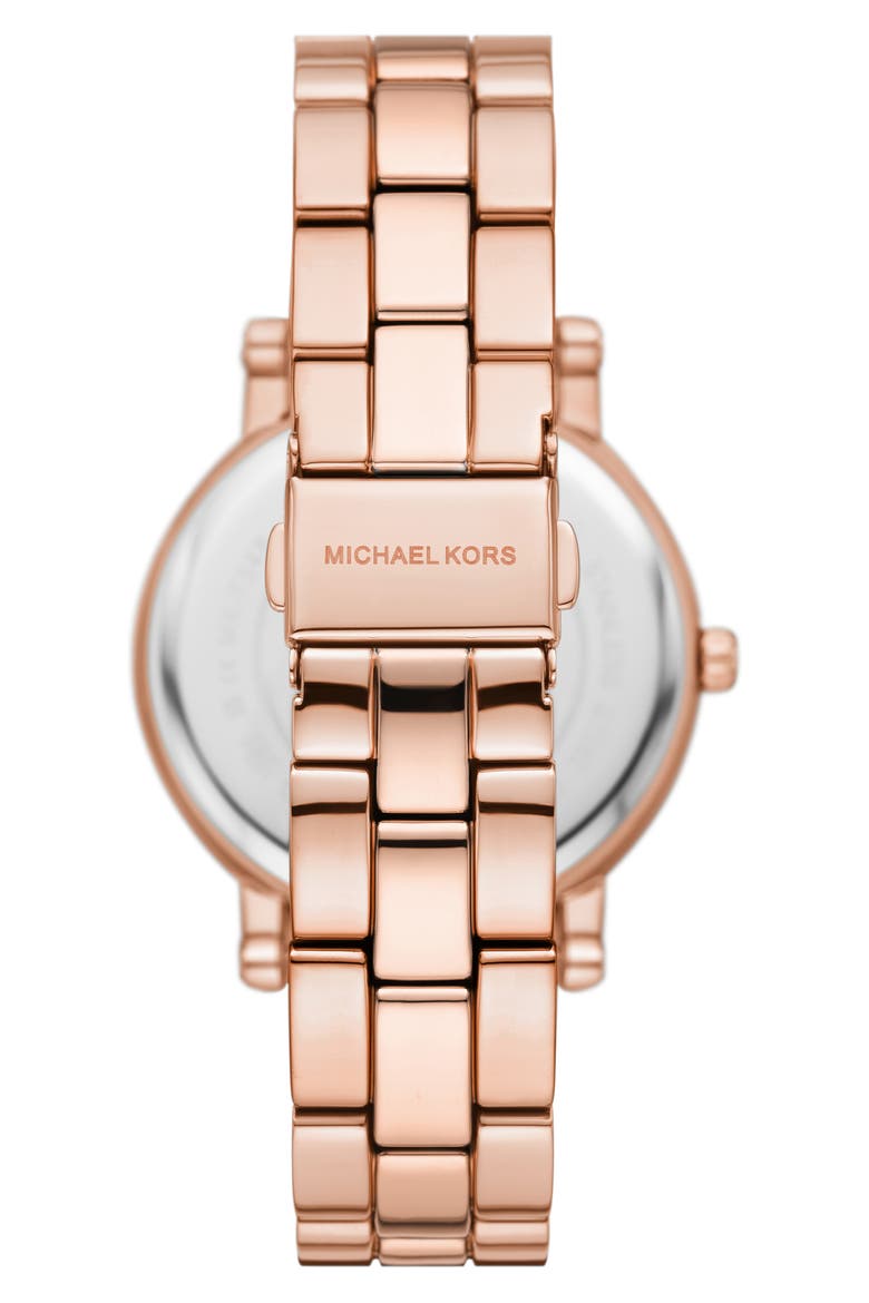Corey Two-Tone Bracelet Watch, 38mm, Alternate, color, ROSE GOLD