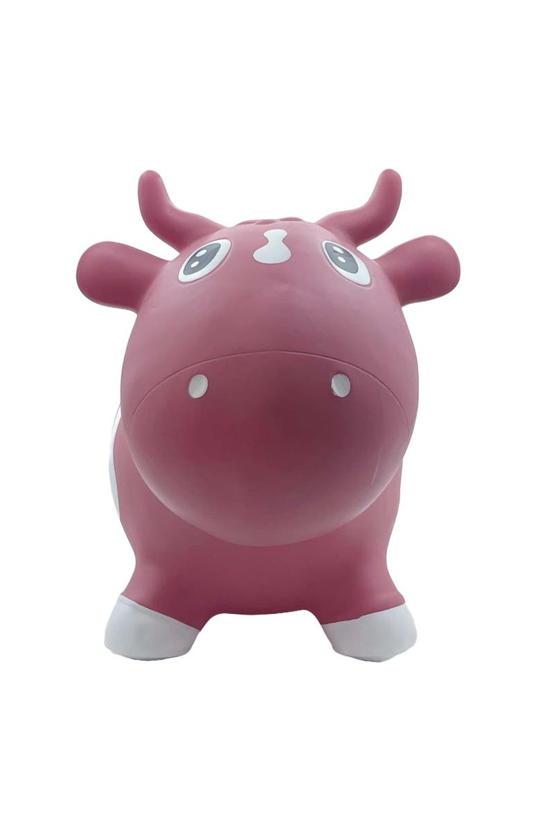 Pop It Up Kidzzfarm Bouncing CowJunior - Pink - Inflatable Animal Hopper,12mo+, Alternate, color, 