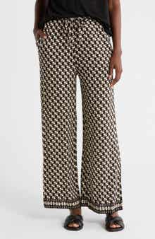 MAX STUDIO Drawstring Wide Leg Pants