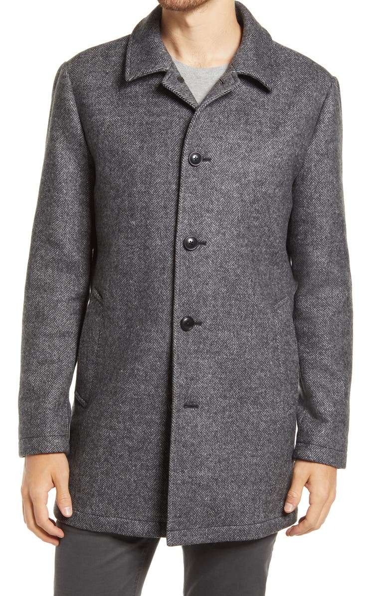 Bonobos Wool Blend Car Coat, Alternate, color,