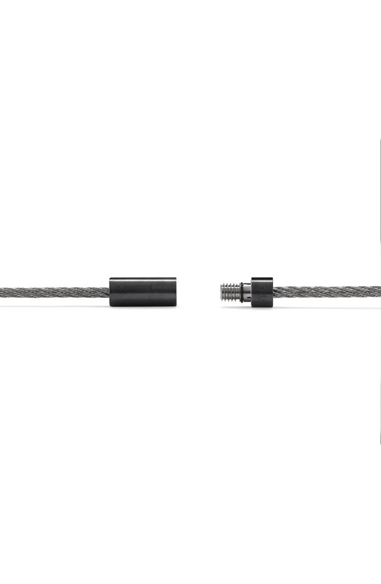 le gramme 7G Brushed Ceramic Cable Bracelet, Alternate, color, 