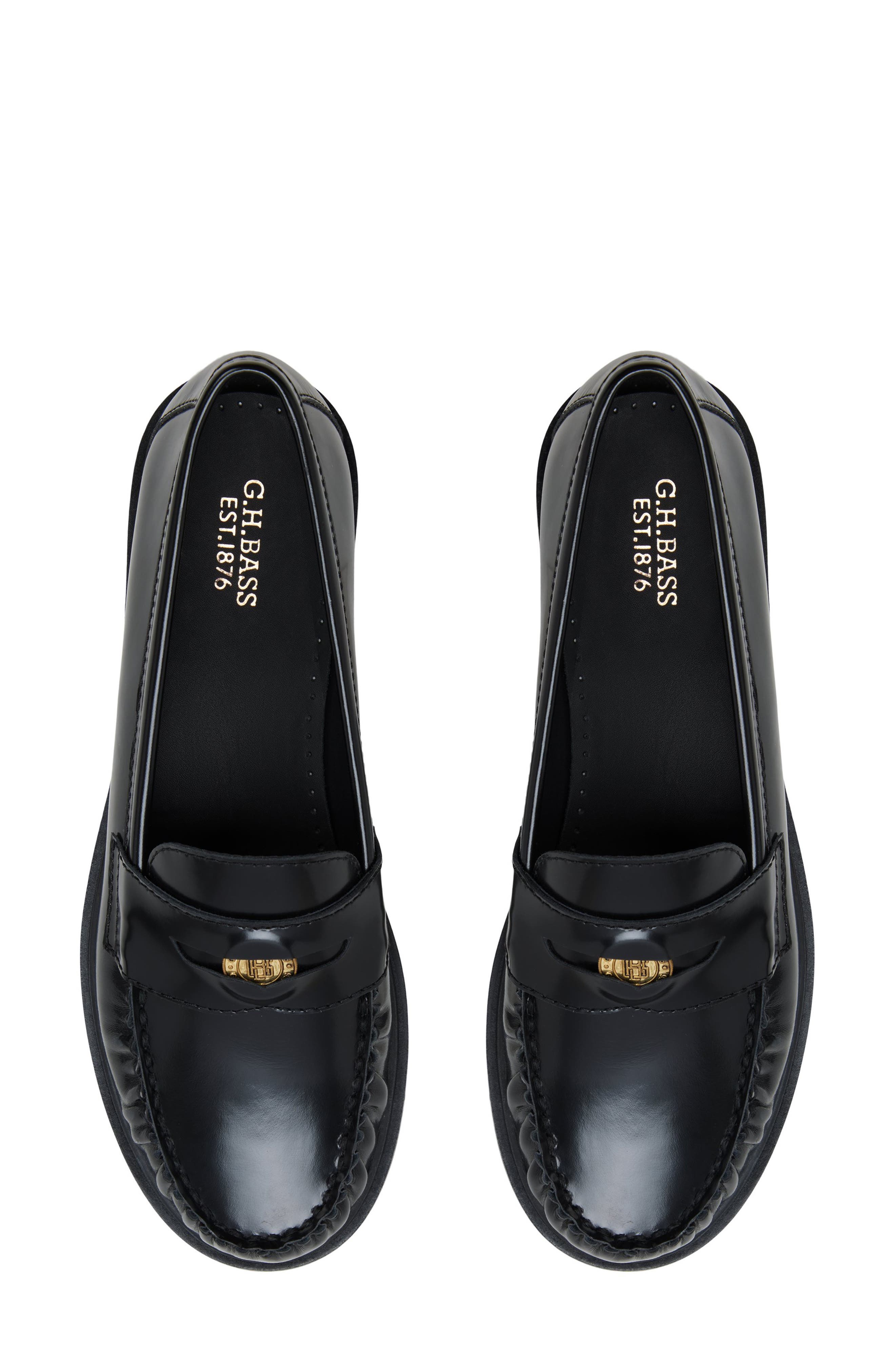 G.H.BASS Wren Penny Loafer, Alternate, color, Black