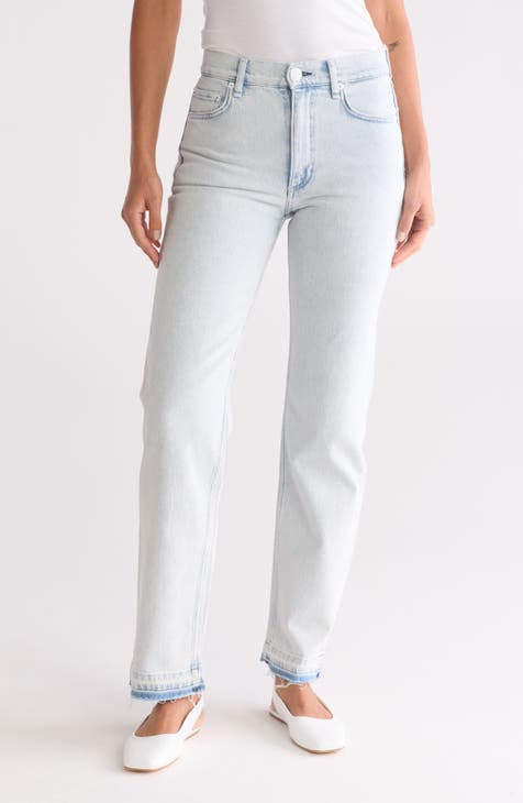 Hattie Mid Rise Straight Leg Jeans (Raquel)