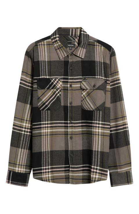 Bowery Plaid Flannel Shirt