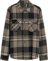 Brixton Bowery Plaid Flannel Shirt