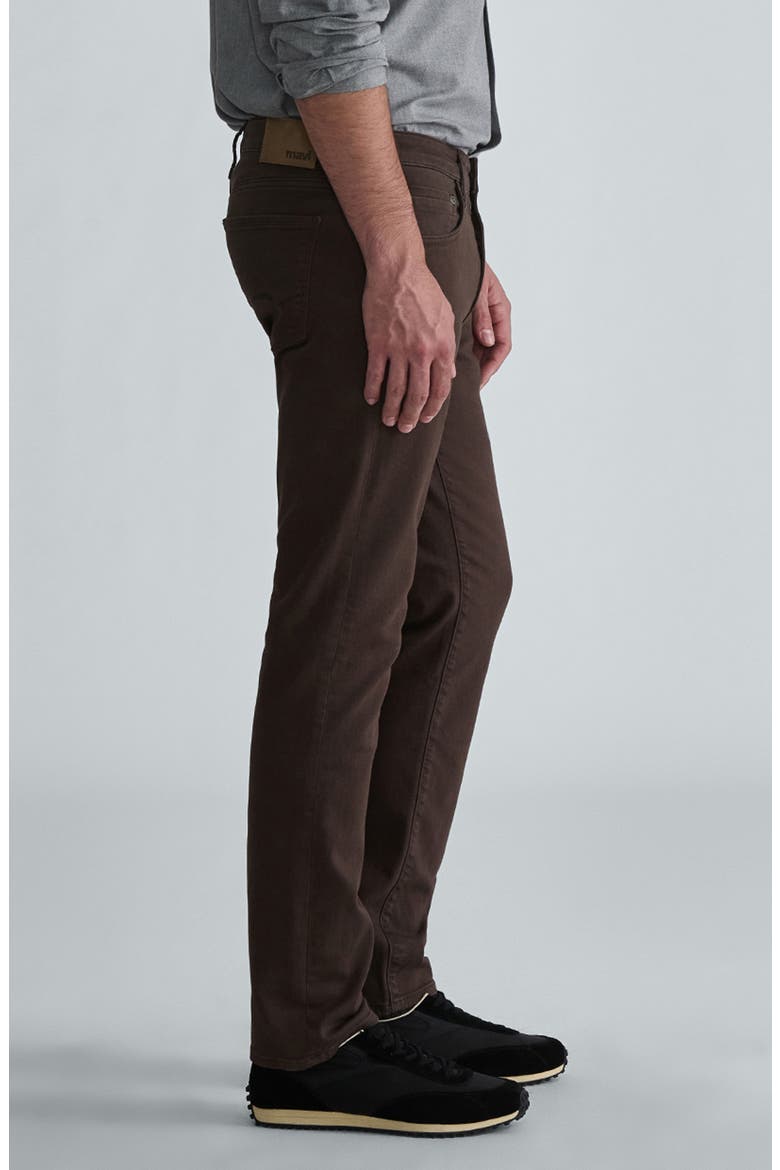 Marcus Straight Leg Jeans, Alternate, color, BROWN DENIM