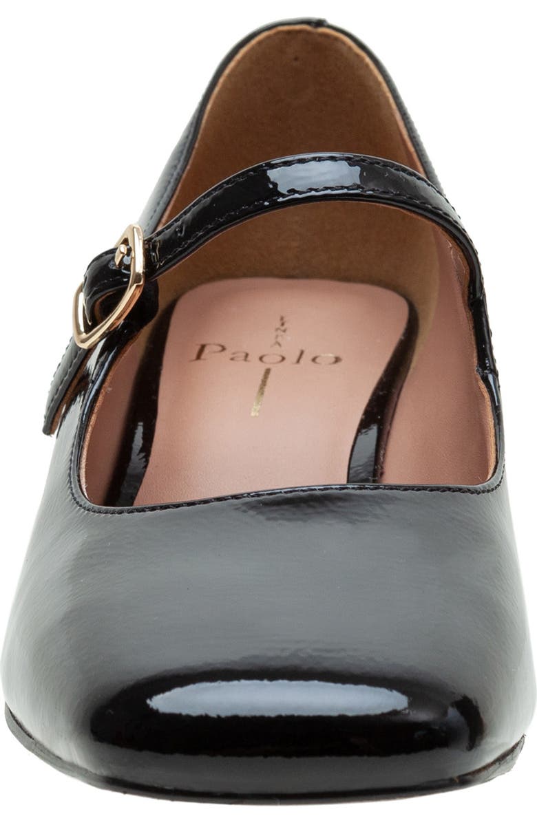 Linea Paolo Monroe Block Heel Mary Jane, Alternate, color, Black Patent