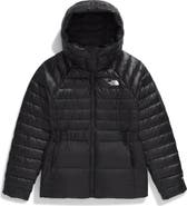 The North Face Metropolis Water Repellent 600 Fill Power Down Hooded Jacket