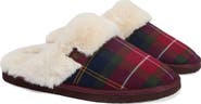 Barbour Claudia Faux Fur Lined Scuff Slipper