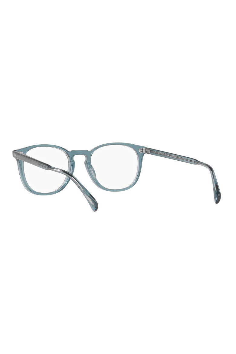 Finley Esquire 49mm Square Optical Glasses, Alternate, color, BLUE