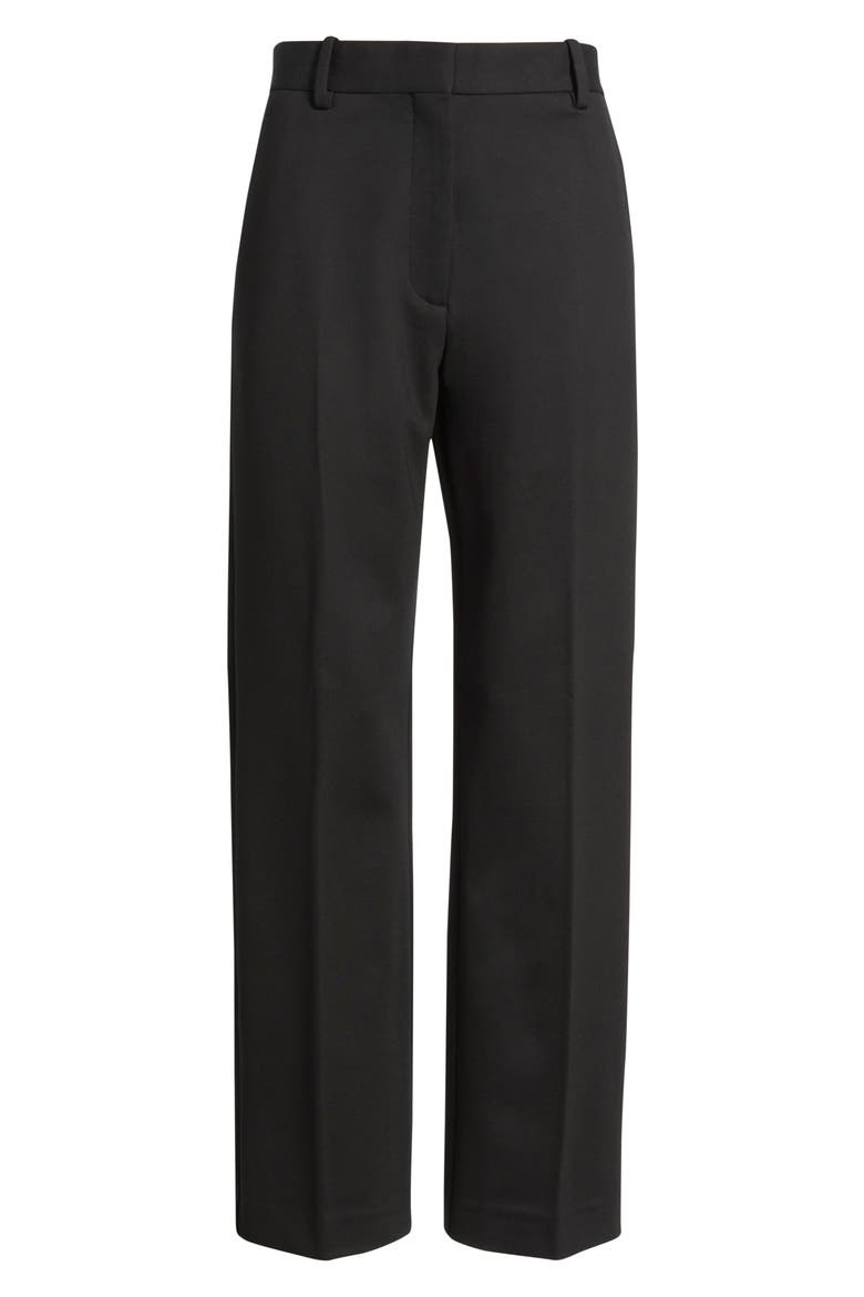 Straight Leg Pants, Alternate, color, BLACK