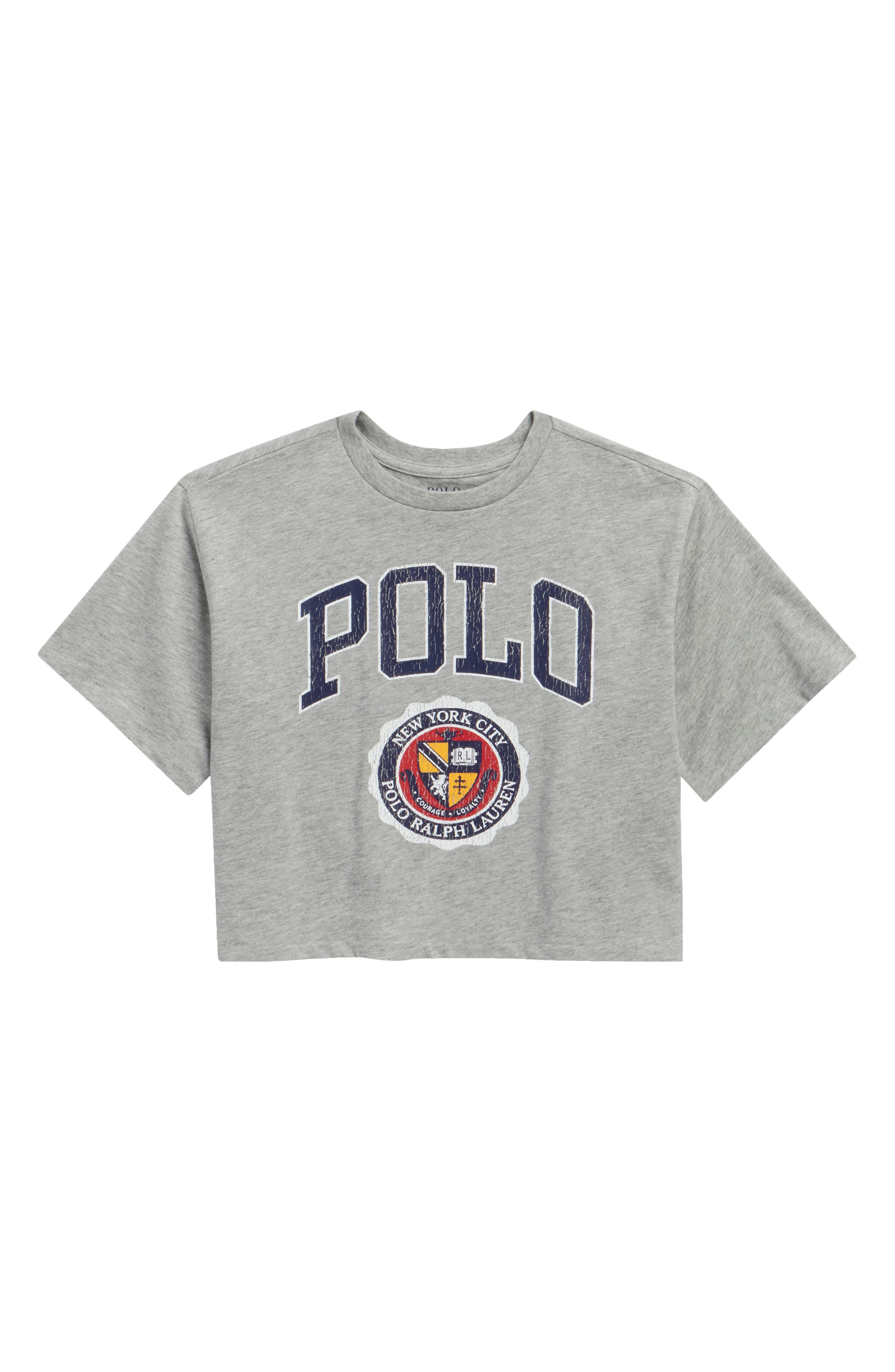 Kids' Logo Graphic Crop T-Shirt