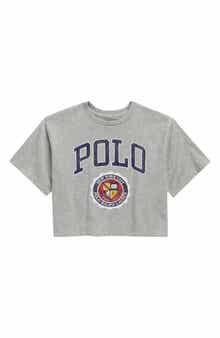 Kids' Logo Graphic Crop T-Shirt