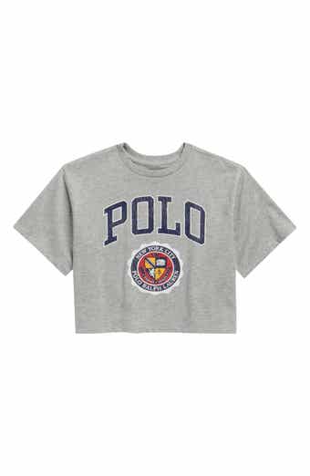 Kids' Logo Graphic Crop T-Shirt