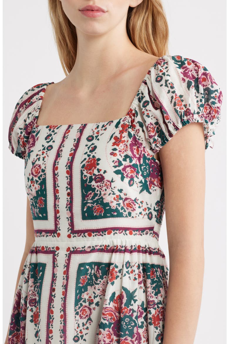 Anne Midi Dress, Alternate, color, CARMELLA PRINT
