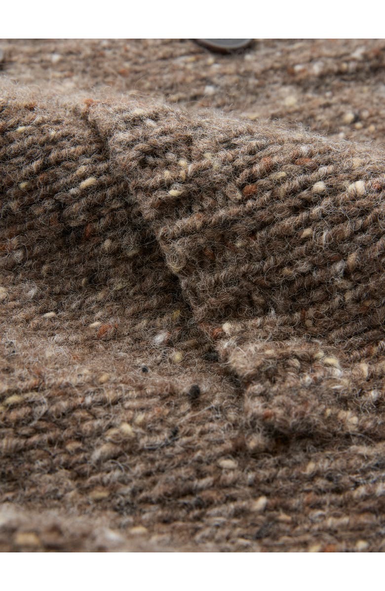 Celtic & Co. Donegal Funnel Neck Cardigan, Alternate, color, 