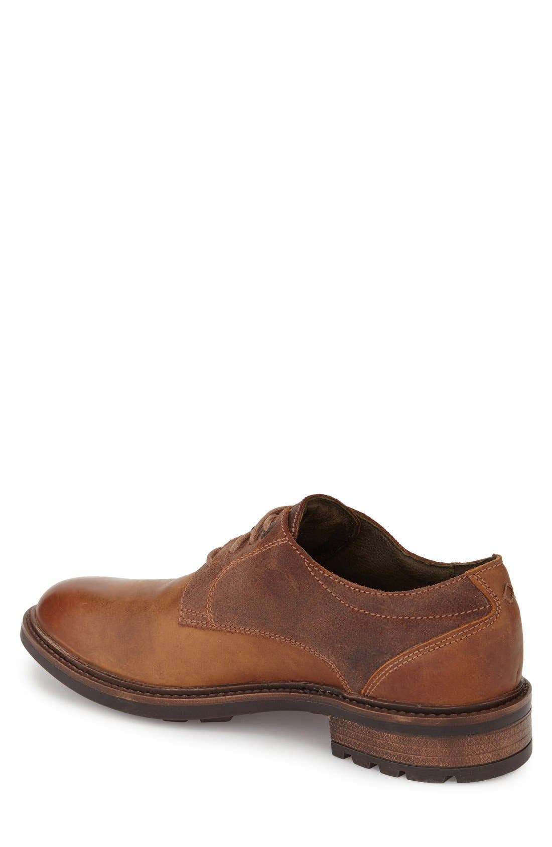 Oscar Plain Toe Derby, Alternate, color, CASTAGNE LEATHER