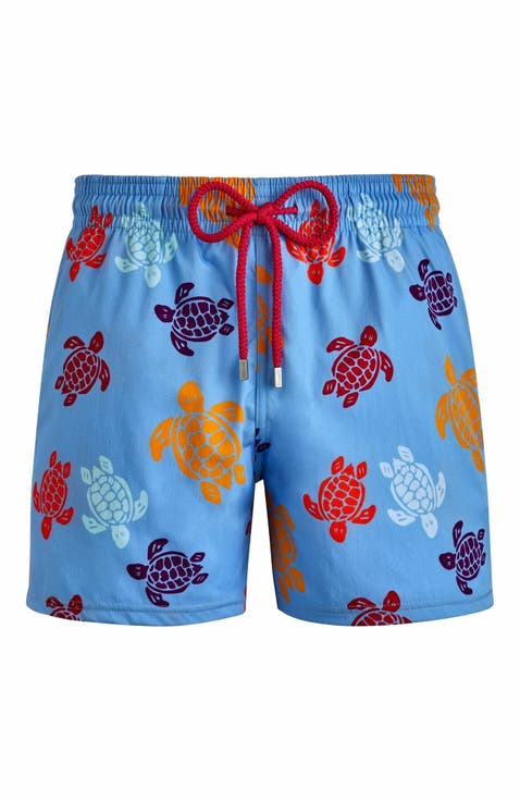 Men's Tortues Multicolores Stretch Swim Trunks
