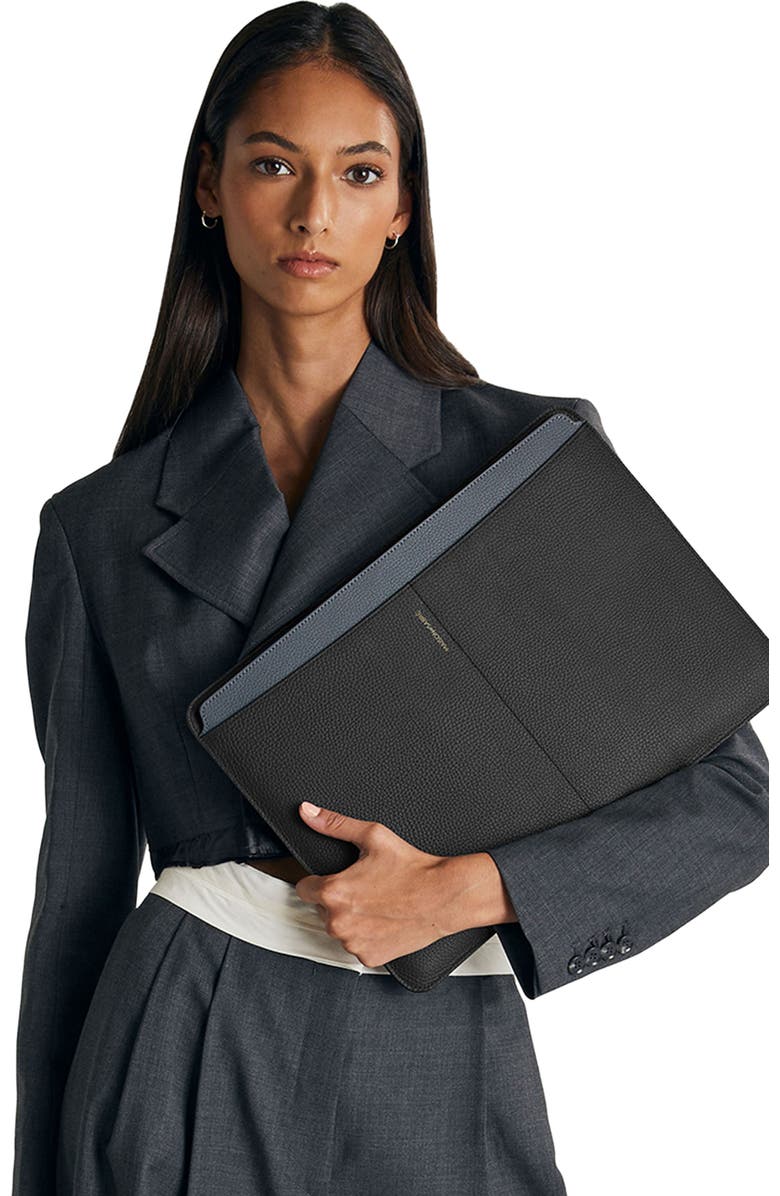 MAISON de SABRÉ Leather Laptop Sleeve, Alternate, color,