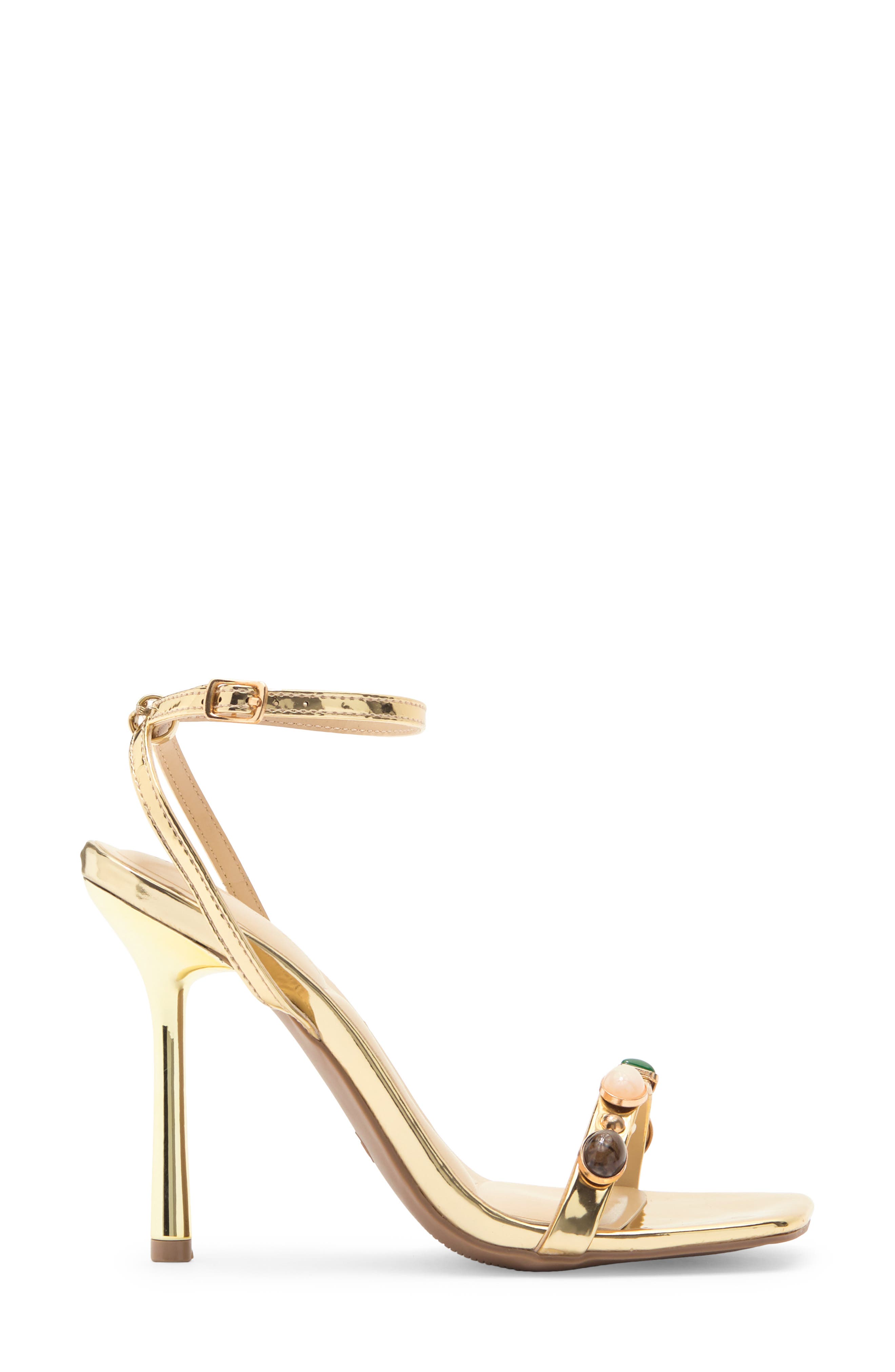 Narala Ankle Strap Sandal, Alternate, color, GOLD