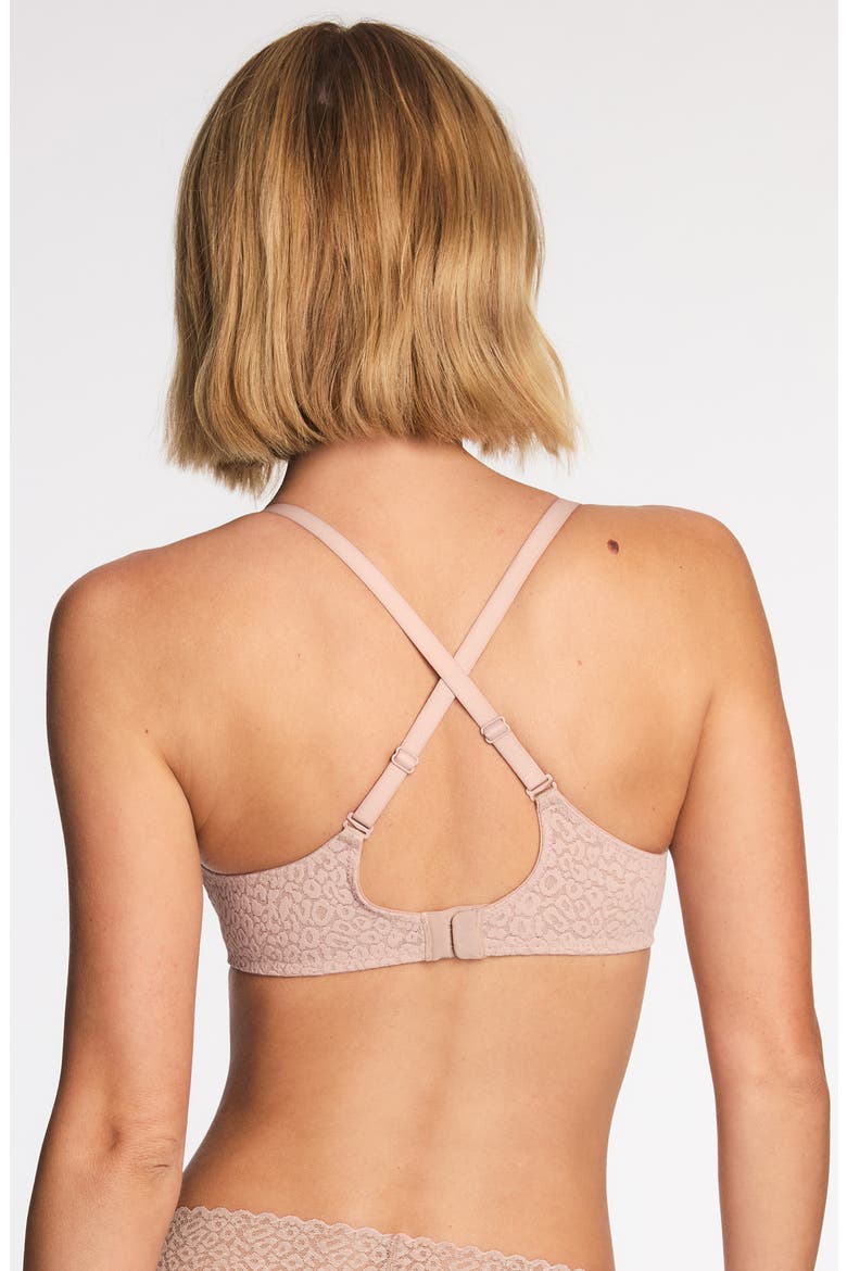 High Bar™ Unlined Underwire Plunge Bra, Alternate, color, ROEBUCK