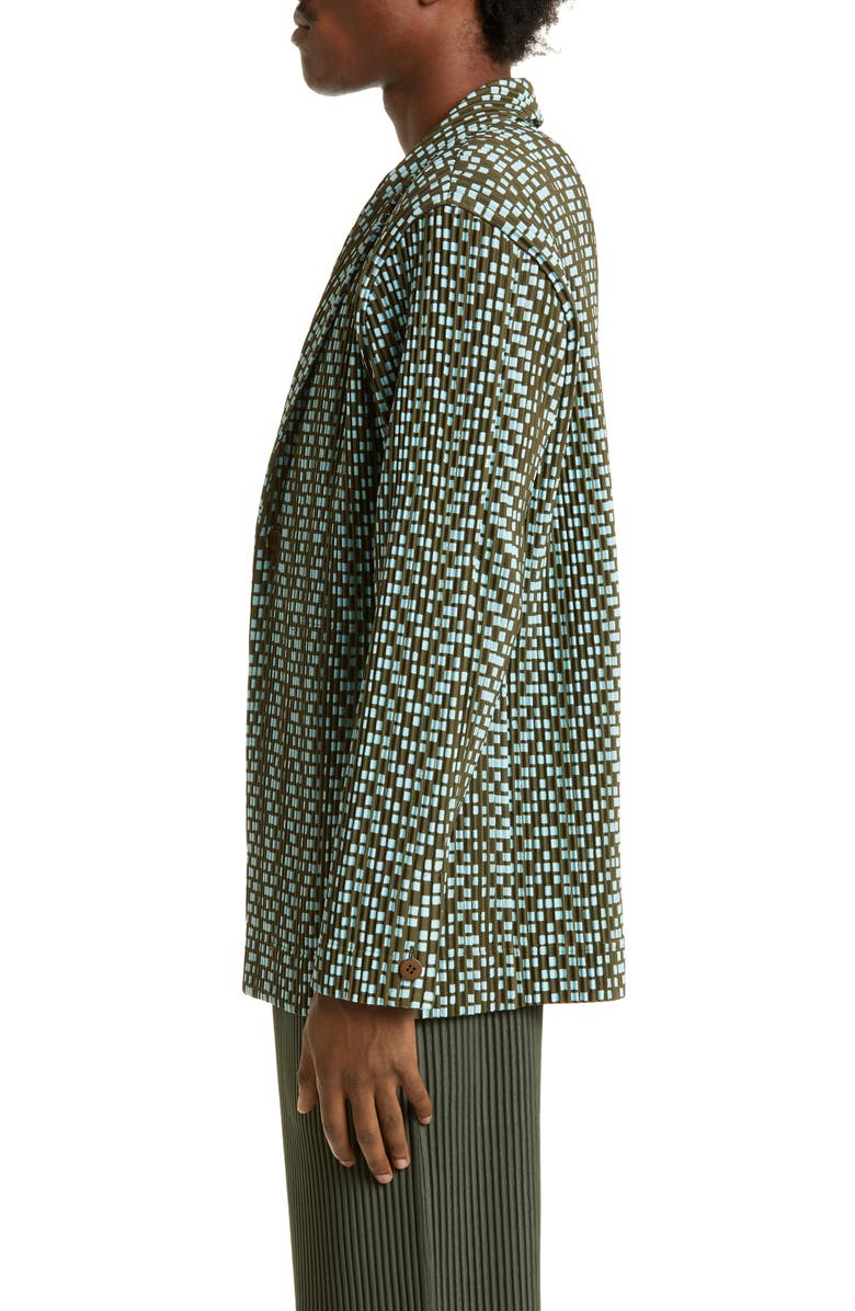 Homme Plissé Issey Miyake Cedar Pleated Sport Coat, Alternate, color, 