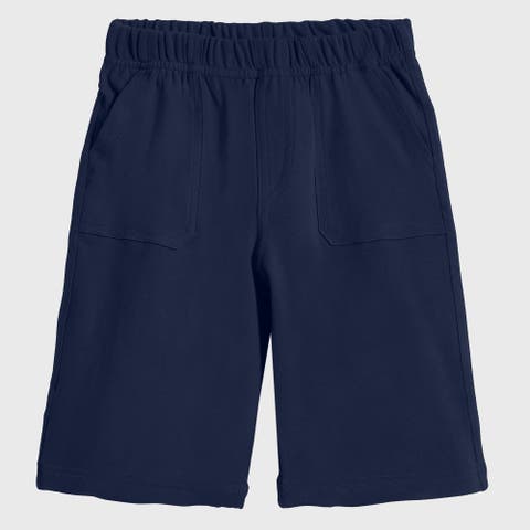 Boys 100% Cotton UPF 50+ Soft 3-Pocket Jersey Shorts