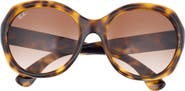 Ray-Ban 57mm Round Sunglasses